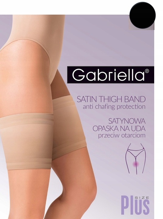 OPASKA NA UDA GABRIELLA PRZECIW OTARCIOM Nero 5/6