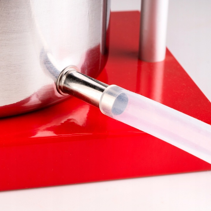 WYCISKARKA PRASA RĘCZNA DO WYCISKANIA OWOCÓW WINA SOKÓW 3L STAL