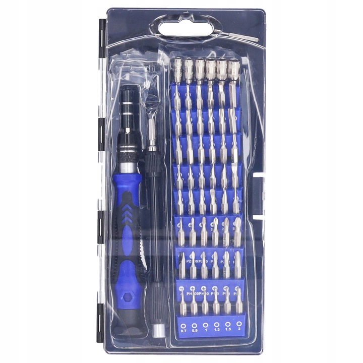 ZESTAW ŚRUBOKRĘTÓW PRECYZYJNYCH WKRĘTAKI BITY 75W1 W ETUI