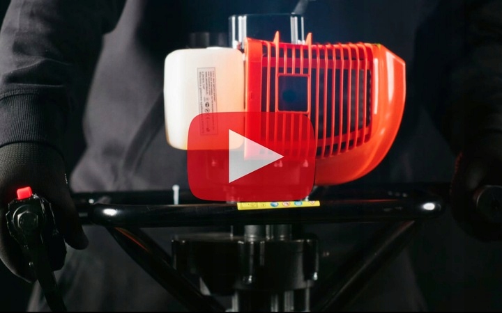 WIERTNICA GLEBOWA ŚWIDER SPALINOWY DO GLEBY 3 WZMOCNIONE WIERTŁA DO