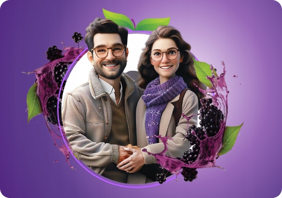 Sambucol Junior 6+ czarny bez, syrop na odporność 120 ml x2 + GRATIS