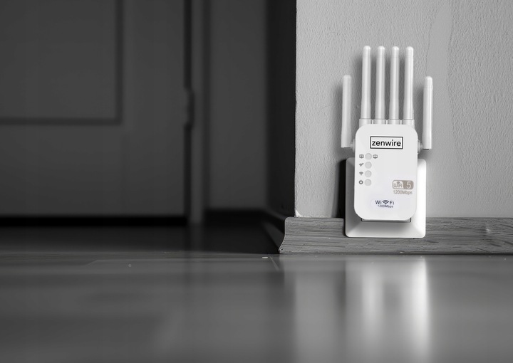 Wzmacniacz Sygnału Repeater WiFi 5 Zewnętrzny Repeater Access Point 1200 mb