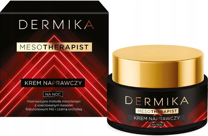 Dermika Mesotherapist Krem Naprawczy z Kwasem Hiauluronowym Na Noc 50ml