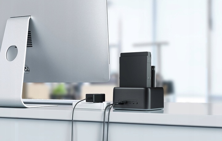 Orico Stacja Dokująca Dysków HDD SSD 2,5 3,5" 5Gbps USB-A USB-B Klonowanie