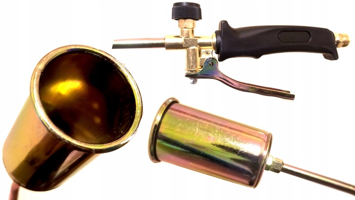 PALNIK DO PAPY PROPAN BUTAN DEKARSKI DŁUGA RĄCZKA 85CM DŁUGI WĄŻ 5 M