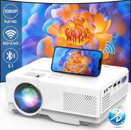 Projektor lcd akatuo xr31 fullhd wifi bluetooth zoom USZKODZONE OPAKOWANIE