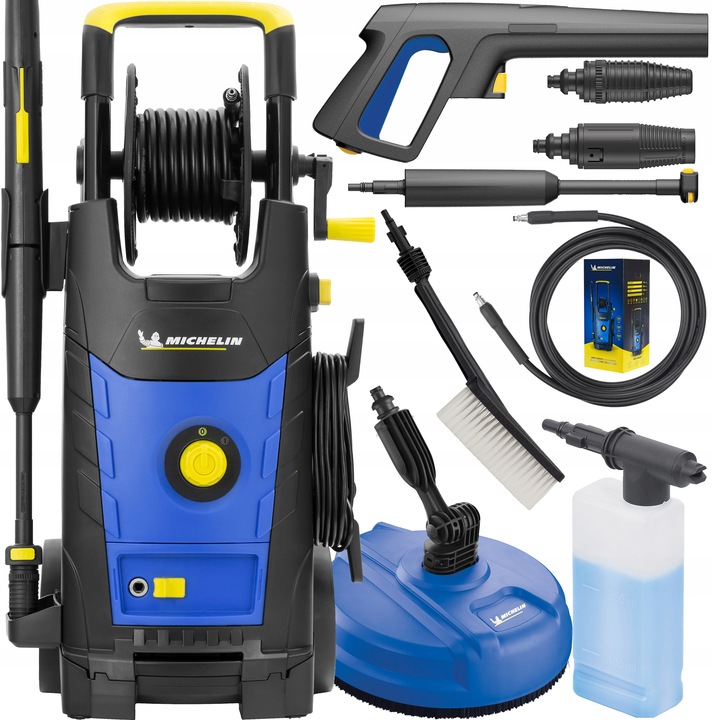 MYJKA CIŚNIENIOWA 285ewBAR Michelin 2500W + SZCZOTKI SAMOZASYSAJĄCA