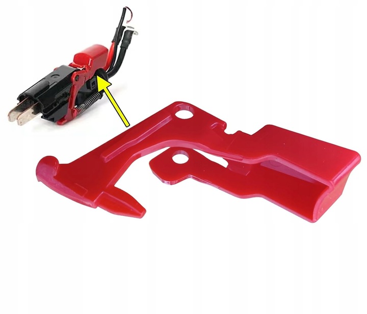 WZMOCNIONY PRZYCISK WŁĄCZNIK SPUST DO DYSON V10 V11 SV12 SV14 + ŚRUBOKRĘT