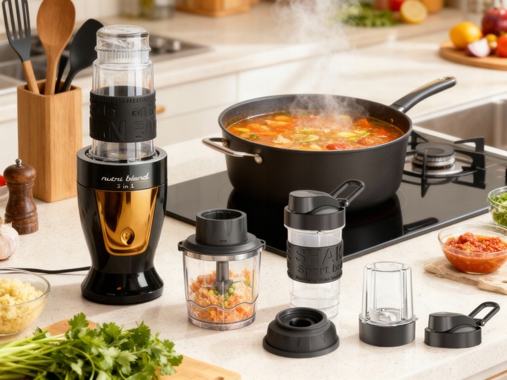 BLENDER 5 w 1 KIELICHOWY KALORIK DO SMOOTHIE KOKTAJLI 2 KUBKI 300W