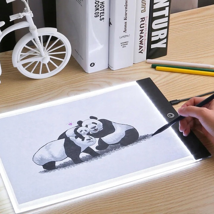 TABLET GRAFICZNY LED - IDEALNY PREZENT (A4) - DLA UCZNIA, STUDENTA, DZIECKA