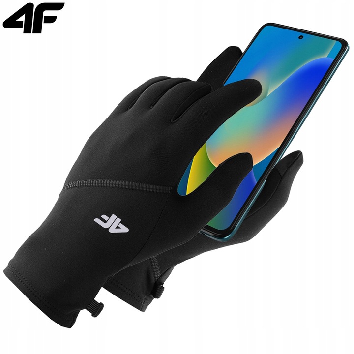 4F KOMPLET ZIMOWY MĘSKI DAMSKI CZAPKA ZIMOWA KOMIN SZAL RĘKAWICZKI