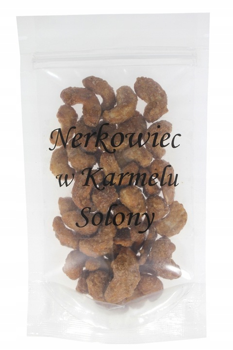 ORZECH NERKOWCA W KARMELU DELIKATNIE SŁONYM 500 g