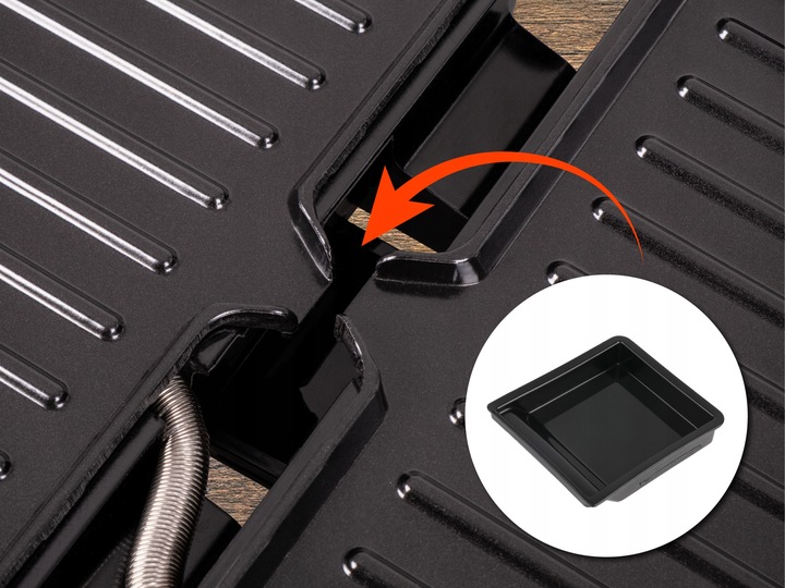 Grill elektryczny opiekacz do kanapek pannini rozkładany GK110 Eldom