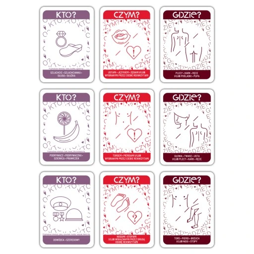 GRY DO SEKSU! Zestaw gier EROTYCZNYCH dla par OH YES! PREZENT DZIEŃ KOBIET