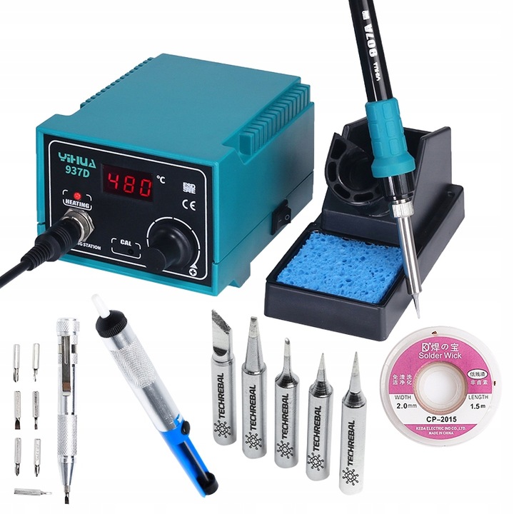 STACJA LUTOWNICZA YIHUA 937D + GROTY ODSYSACZ CYNA