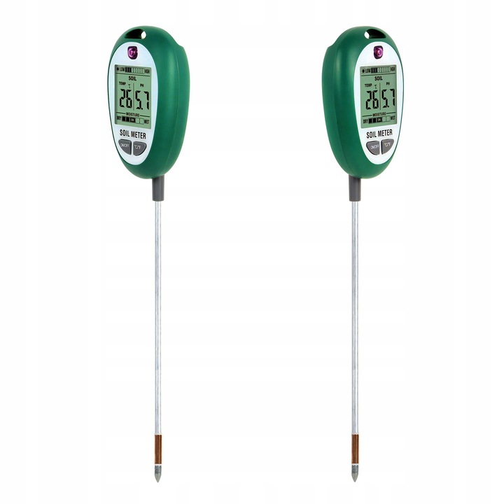 KWASOMIERZ GLEBY Tester podłoża Ph ziemi 4w1 MIERNIK GLEBOWY