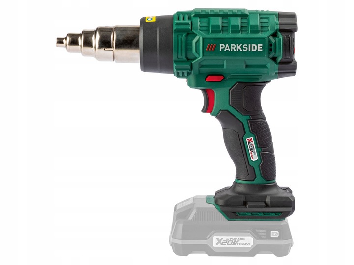 PARKSIDE Opalarka akumulatorowa + walizka akcesoria MOCNA PHLGA 20-Li