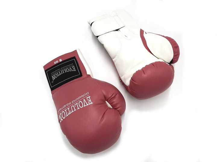 RĘKAWICE BOKSERSKIE EVOLUTION BASIC 6 OZ różowe
