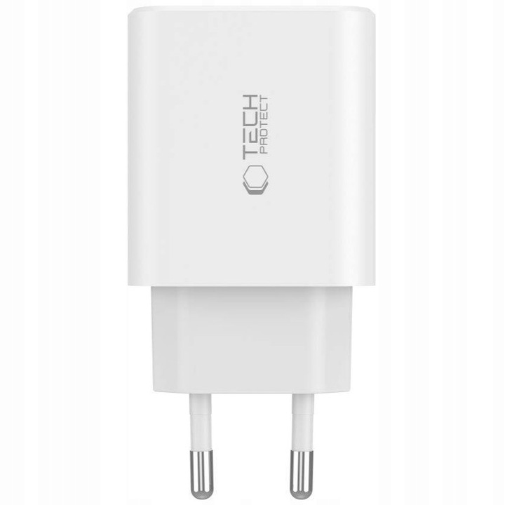 Uniwersalna ładowarka sieciowa Tech-Protect NC30W USB +2xUSB-C PD 30W QC3.0