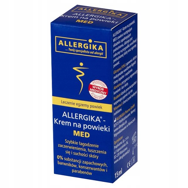 Allergika Med 15 ml krem na powieki