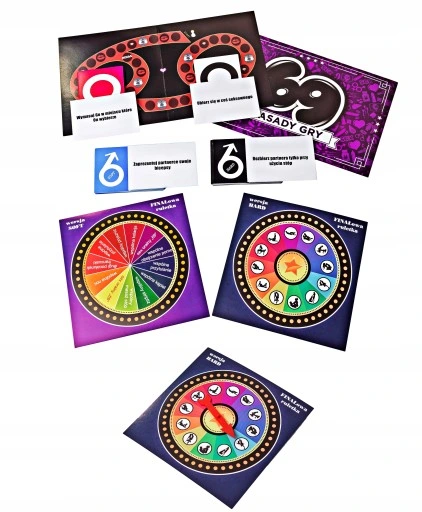 ROMANTYCZNA GRA EROTYCZNA KAMASUTRA 69 DLA DOROSŁYCH PREZENT NA WALENTYNKI