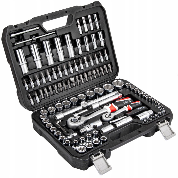 ZESTAW KLUCZY NASADOWYCH KLUCZE NASADOWE YATO 108