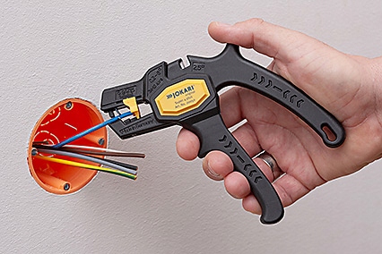 JOKARI Ściągacz izolacji, szczypce automatyczne do kabli 0,2-6,0mm 20050