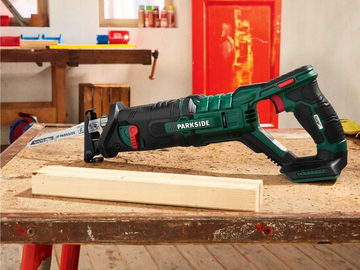 Piła szablasta akumulatorowa Parkside PSSA 20-Li B2