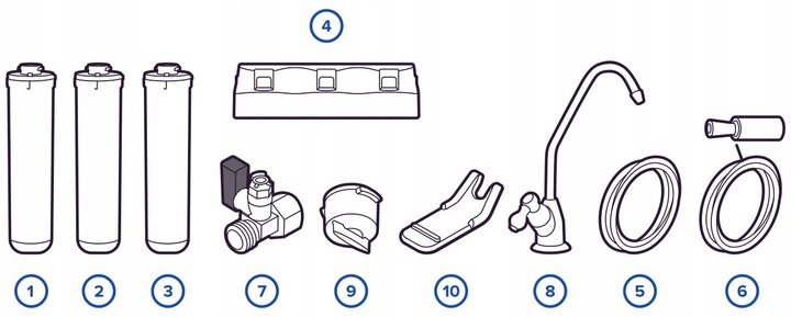 Filtr pod zlew Aquaphor Kryształ A + kranik