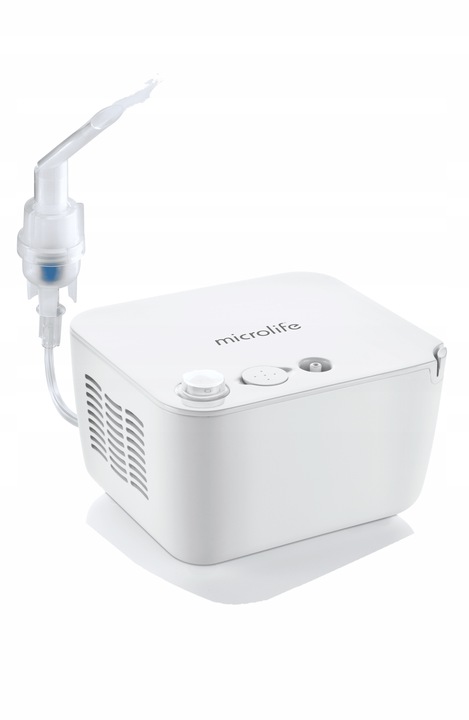 MICROLIFE INHALATOR NEBULIZATOR TŁOKOWY NEB 200 DLA DZIECI I DOROSŁYCH+ETUI