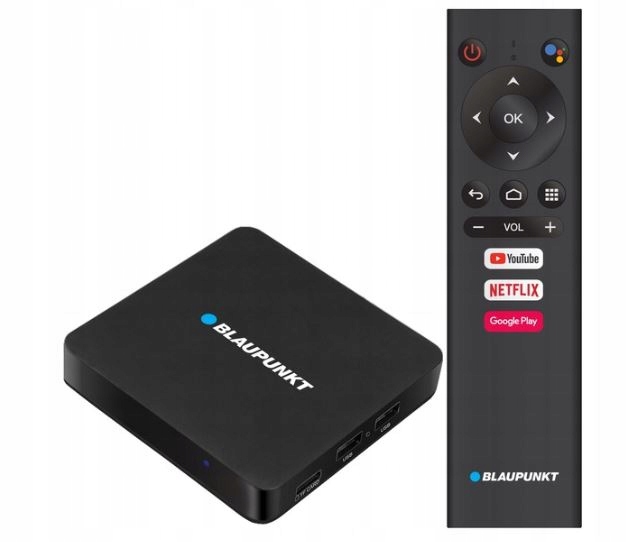 Odtwarzacz multimedialny BLAUPUNKT B-Stream Box Android Smart TV Box