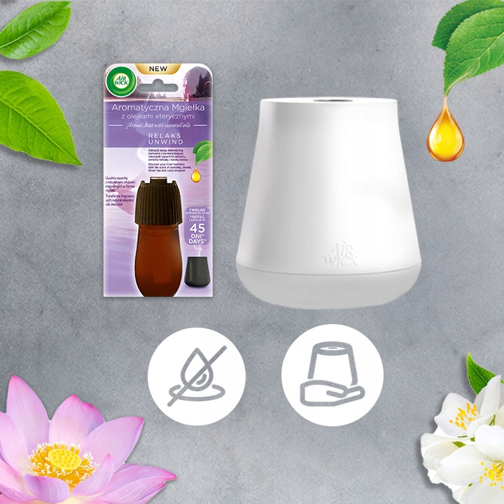 AIR WICK AROMA MIST AROMATYCZNA MGIEŁKA RELAKS WKŁAD 20 ML