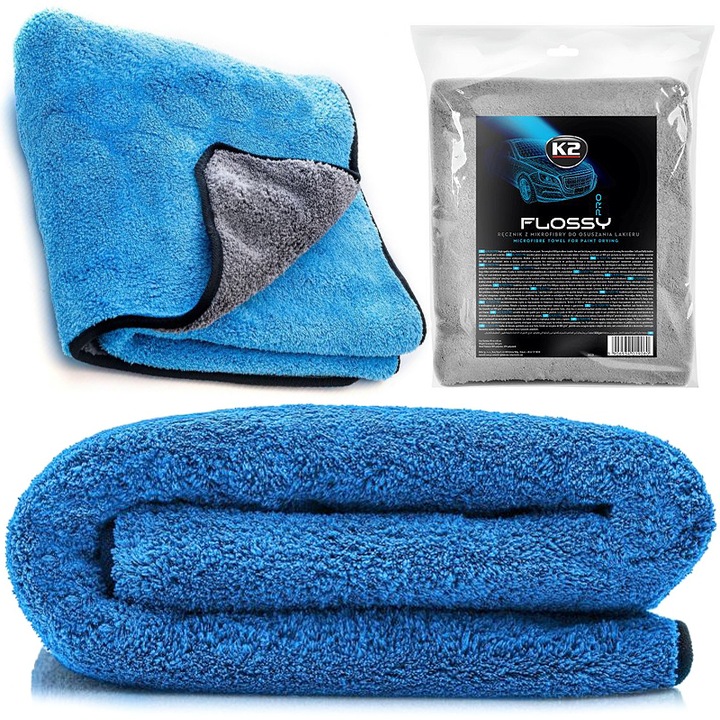 K2 FLOSSY 90x60 RĘCZNIK DO OSUSZANIA LAKIERU 800g