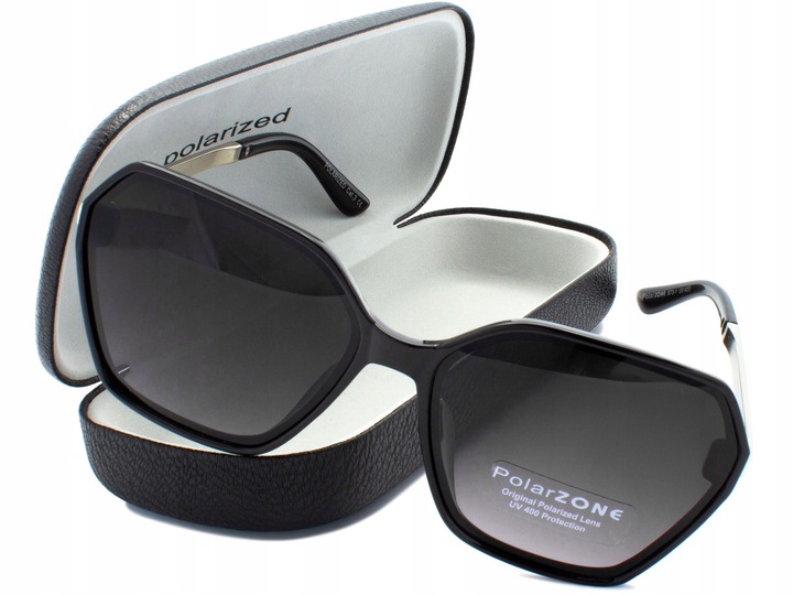 OKULARY PRZECIWSŁONECZNE DAMSKIE POLARYZACYJNE z Filtrem UV400 + Etui