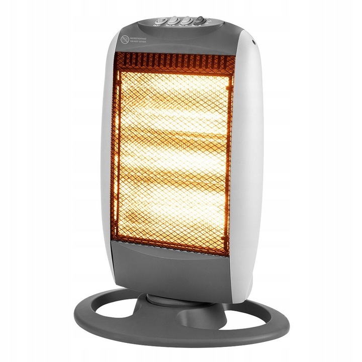 Halogenowy promiennik podczerwieni 400W 800W 1200 W oscylacja 90° 3