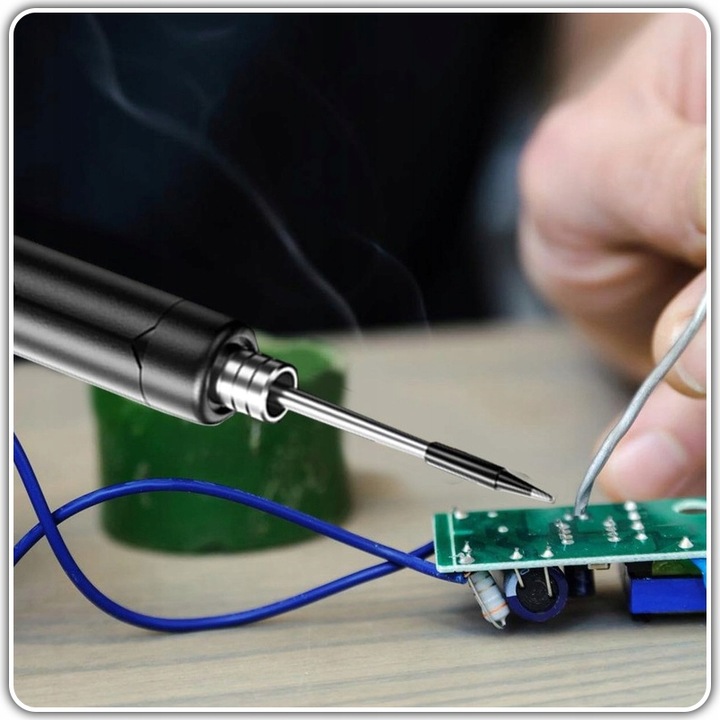 ZESTAW LUTOWNICA BEZPRZEWODOWA OPOROWA KOLBOWA GROT USB-C