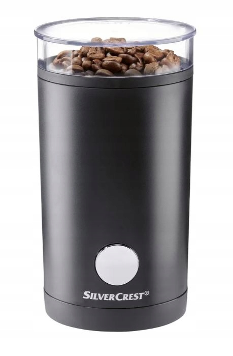 SILVERCREST Elektryczny młynek do kawy 180 W SKME 180 C1 Stal Inox