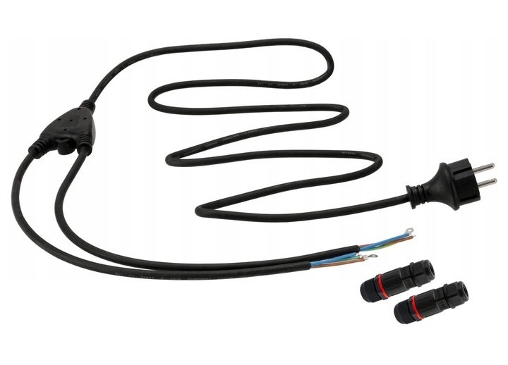 ZESTAW Statyw 1,6 m + Naświetlacz Halogen Budowlany 2x 50W LED 11000lm