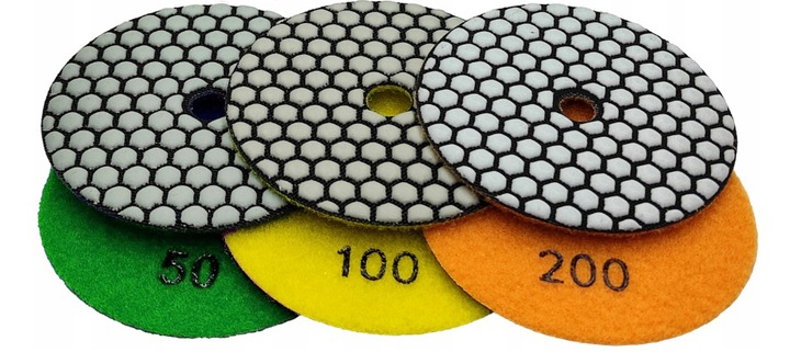 ZESTAW TARCZ DIAMENTOWYCH DO CIĘCIA I SZLIFOWANIA GRESU SPIEKU