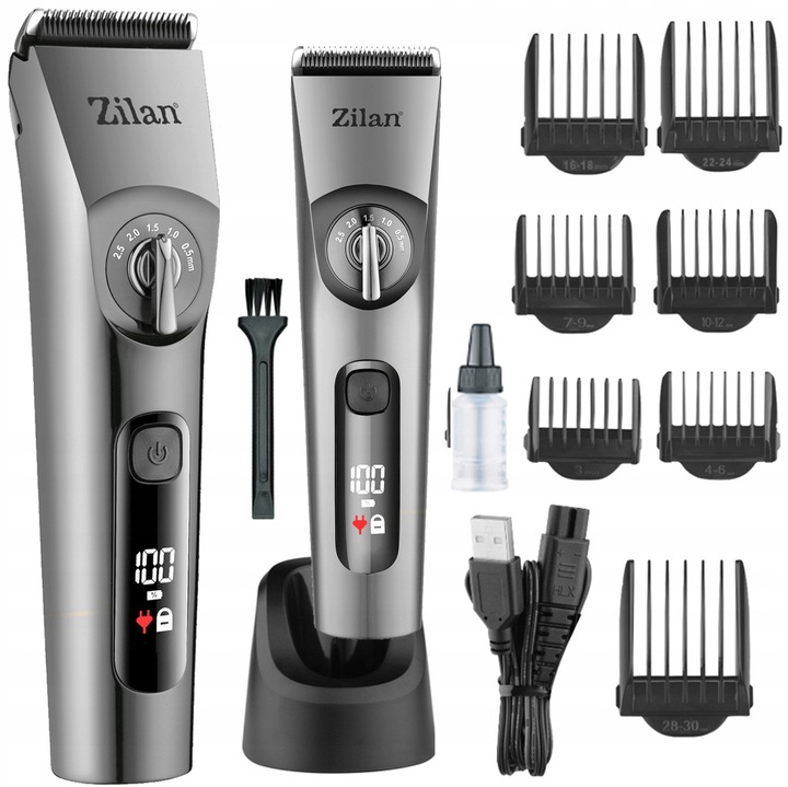 MASZYNKA DO STRZYŻENIA TRYMER DO BRODY CIAŁA BEZPRZEWODOWA WODOODPORNA