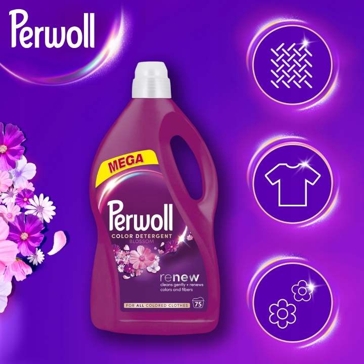 Perwoll Blossom płyn do prania 75 prań 3,75l