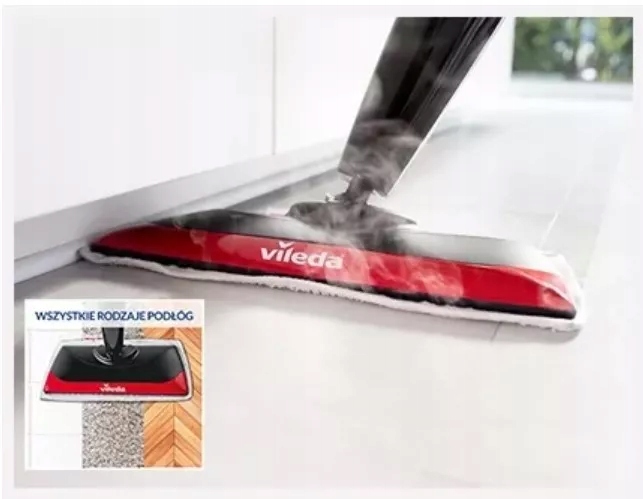 Elektryczny Mop Parowy VILEDA Steam Plus