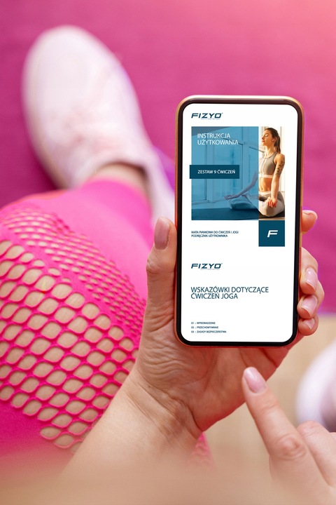 GRUBA Mata Gimnastyczna do Ćwiczeń Jogi Pilatesu 190x60 NBR Fitness 1,5cm