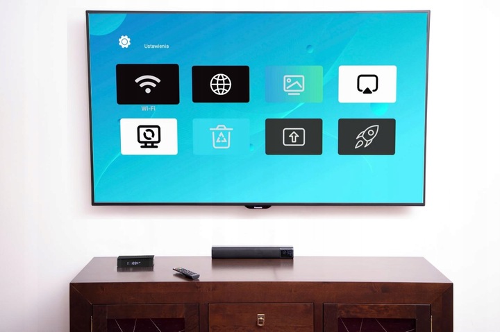 ODTWARZACZ SMART TV BOX ANDROID 4K PLAY do NETFLIX