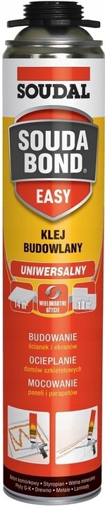 SOUDAL uniwersalny Klej budowlany SOUDABOND EASY 750 ml