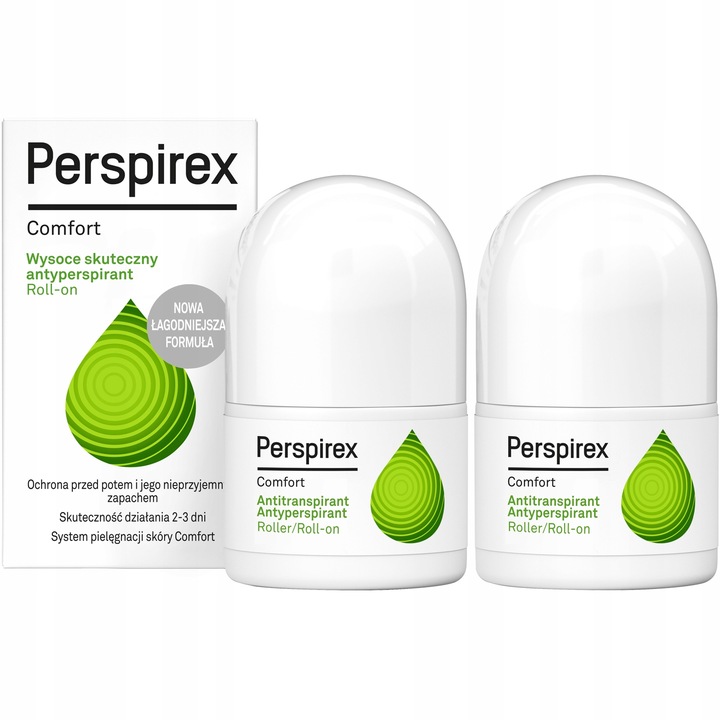 Perspirex Comfort 20 ml antyperspirant w kulce