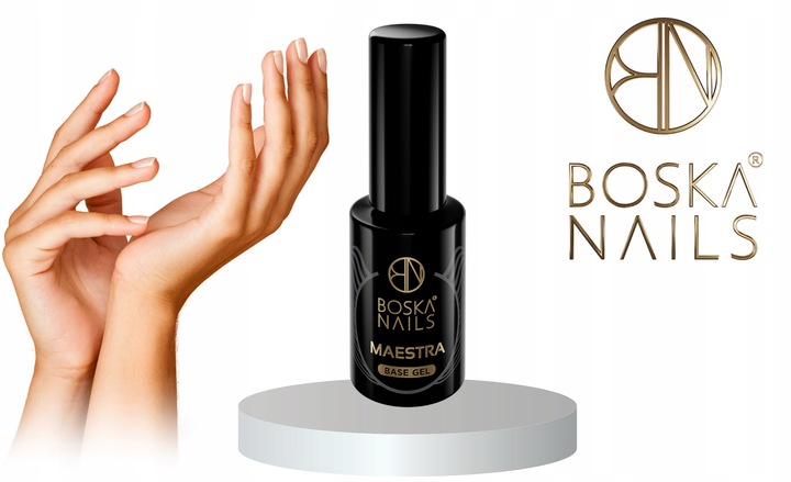 Baza Hybrydowa do Paznokci pod Żel i Akryl Base Maestra UV Boska Nails 10ml