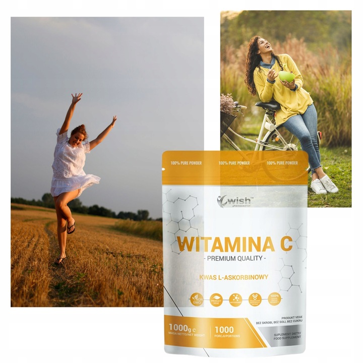 WITAMINA C W PROSZKU 100% KWAS L-ASKORBINOWY 1Kg