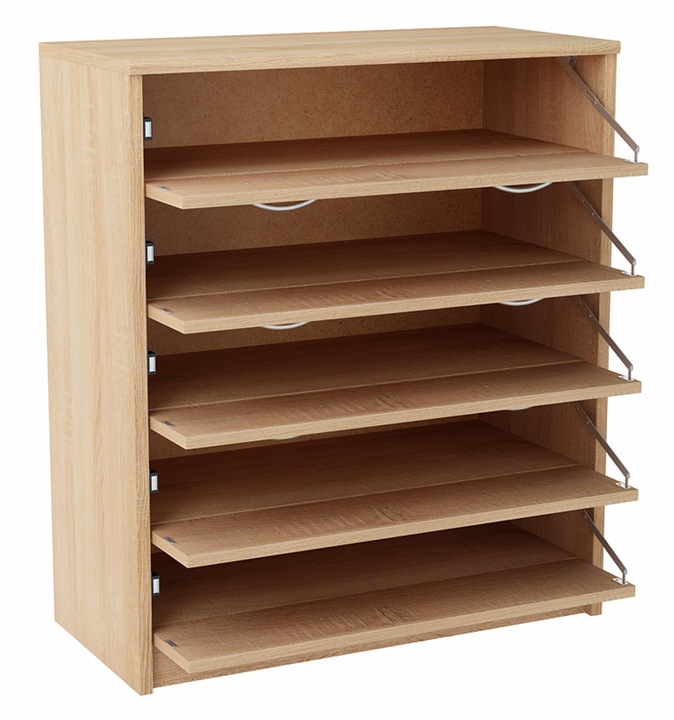 Szafka na buty 5S SONOMA regał na obuwie duża pojemna garderoba