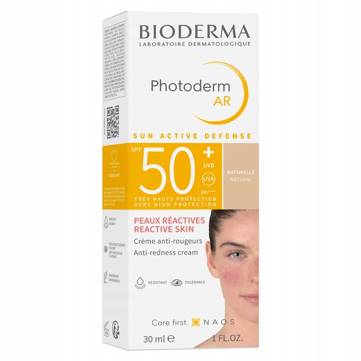 Bioderma Photoderm 50 SPF Krem Do Opalania Twarzy Na Uporczywe
